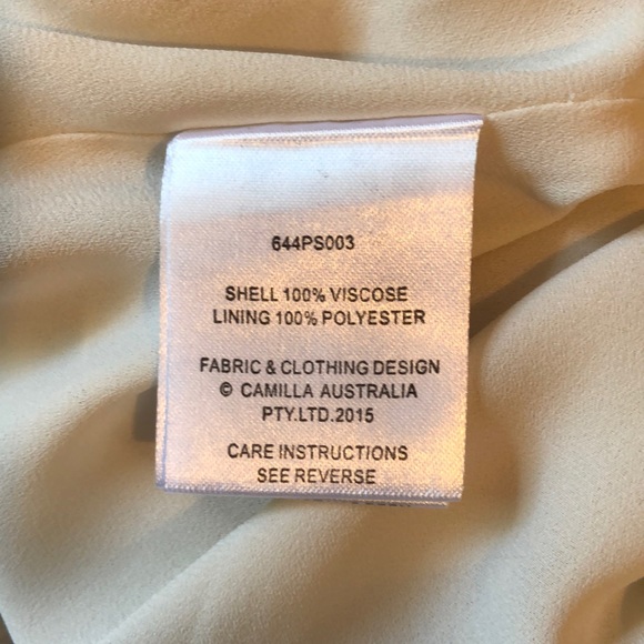 CAMILLA cape-effect printed crepe playsuit - Picture 8 of 8